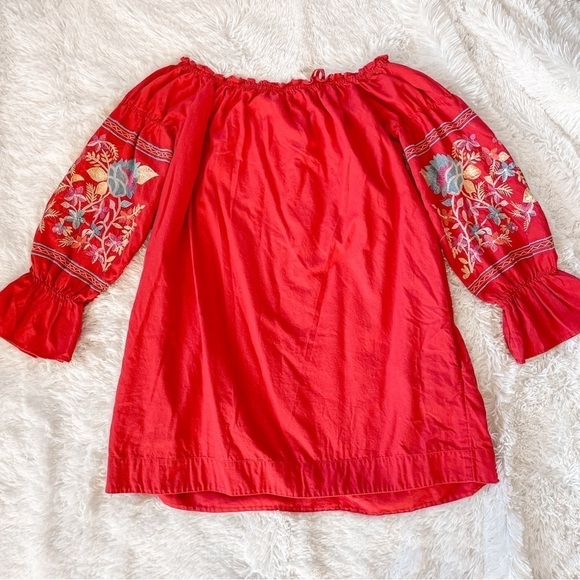 Free People | Fleur de Jeur Boho Embroidered Dress - Picture 3 of 12